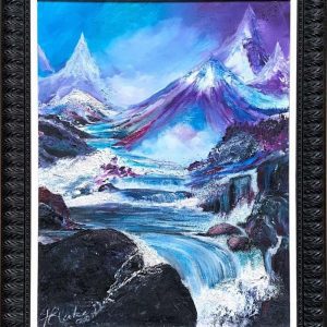 Alpine Waterfall