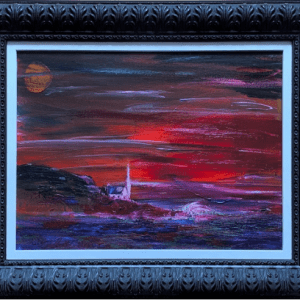 Lighthouse in Moonlight